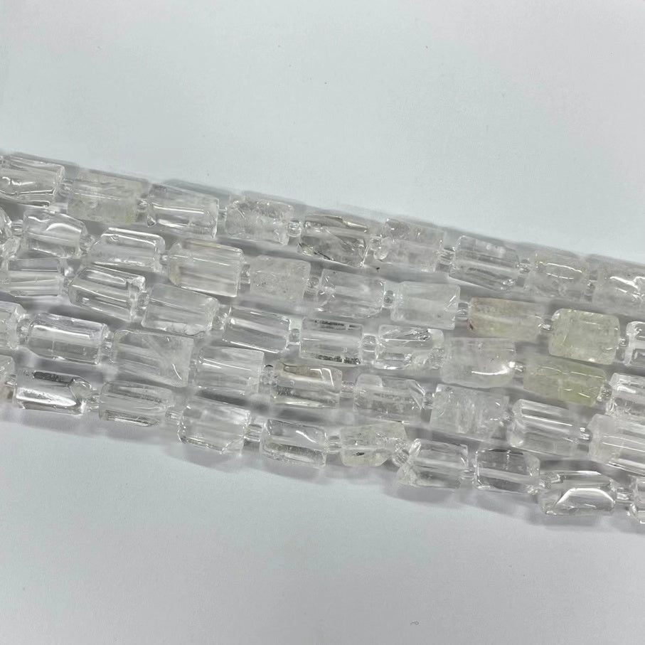 White Moonstone Irregular Thin Slice 10-14mm