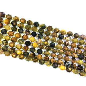Pietersite Lucky Faceted Beads 10mm