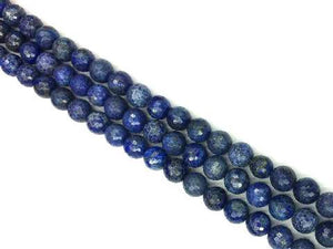 Lapis Faceted Rounds 8Mm