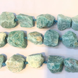 Amazonite Raw Material Nugget 20*25-25*35mm