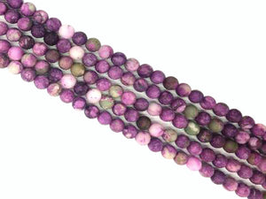 Matte Synthetic Chiorite Stone Round Beads 12Mm