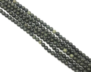 Russian Serpentine Round Beads 6mm