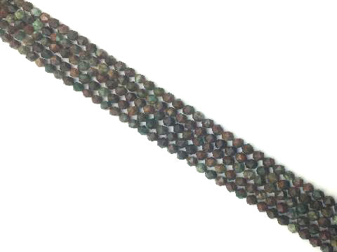 African Green Opal Super Precision Cut Faceted Rounds 8Mm