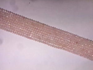 Pink Morganite Fect Round Beads	2mm