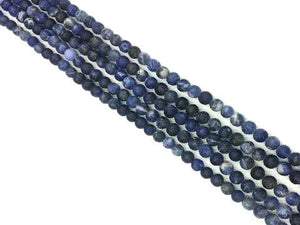 Matte Sodalite Round Beads 10Mm