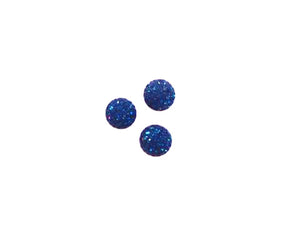 Shamballa Blue Round Beads 12Mm