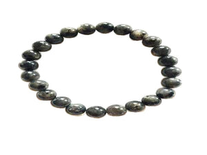 Black Labradorite Bracelet 8Mm