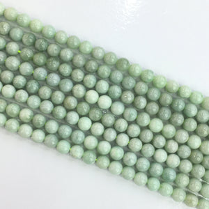 Burma Jade A Grade Round Beads 12mm