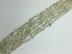 White Moonstone 30 Inch Chips 5X8Mm