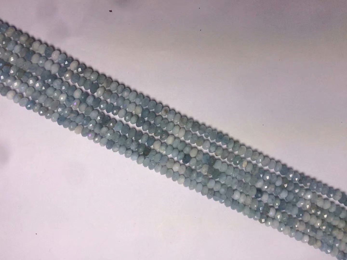 Aquarmarine Fect Roundell	4X6mm