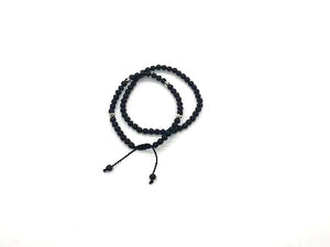 Matte Black Onyx Bracelet 4Mm