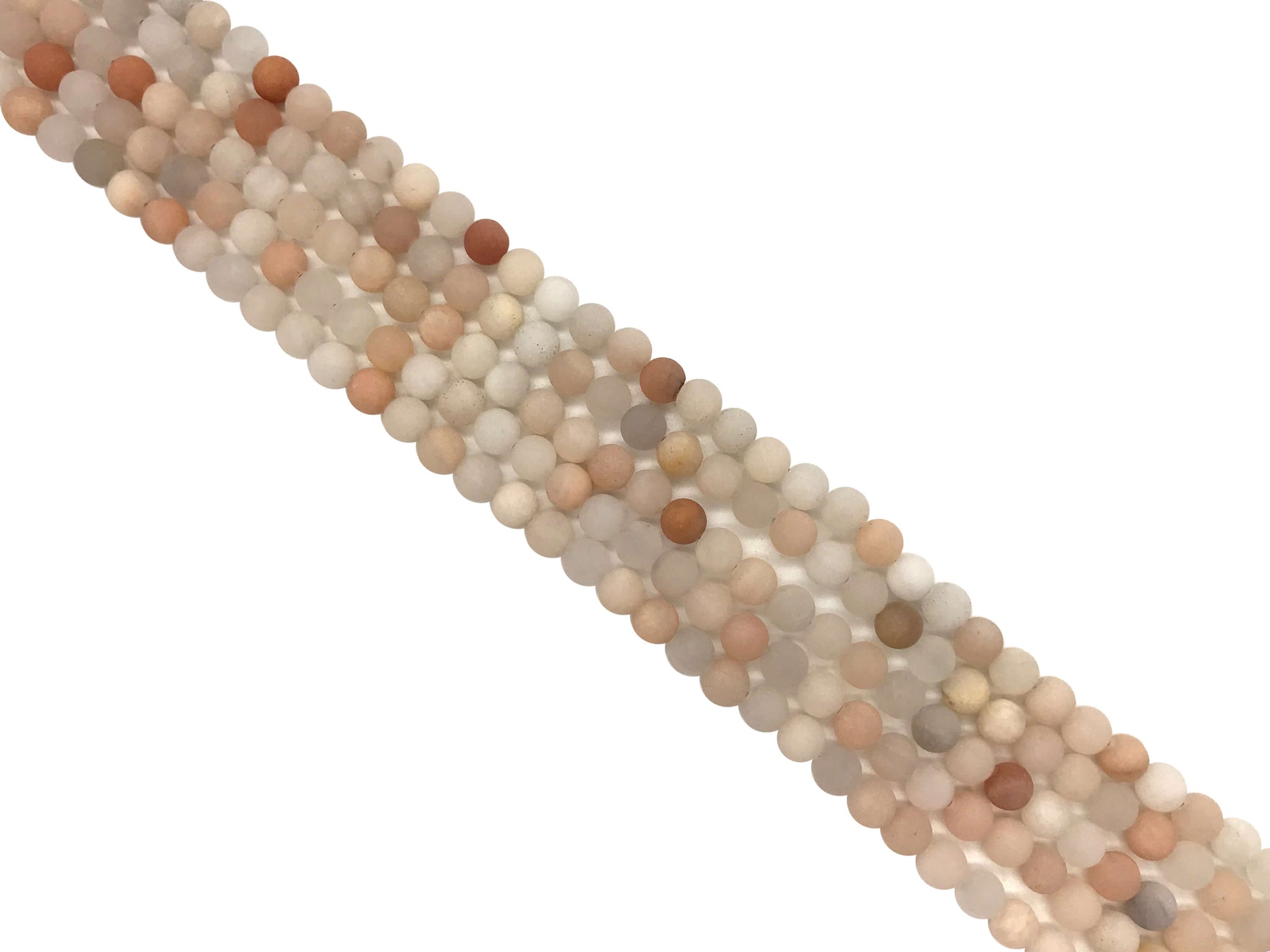 Matte  Aventurine Pink Round Beads 8Mm