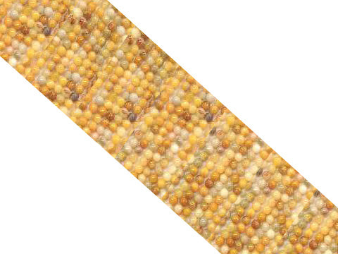 Crazy Lace Agate Round Beads 2Mm