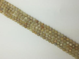 Yellow Opal Super Precision Cut Faceted Rounds 8Mm