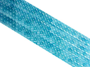 Color Jade Aquamarine Round Beads 12Mm