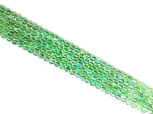 Candy Color Glass Aqua Round Beads 10Mm