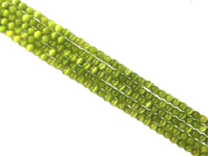 Artificial Opal Green Round Beads 8Mm
