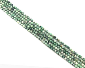 Green Turquoise Round Beads 8-9mm