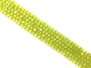 Artificial Opal Apple Green Round Beads 8Mm
