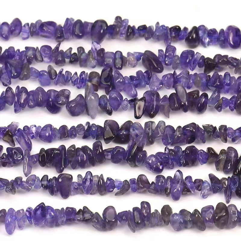 Amethyst 30 Inch Chips 5X8Mm