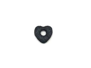 Lava Stone Black Pendant 49X48X10Mm