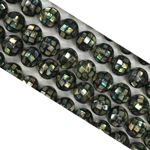 Abalone Seamless Round Beads 8mm