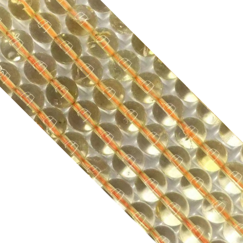A Grade Light Citrine Round beads 8mm