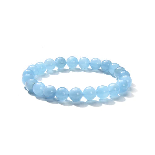 Aquamarine Bracelet 8Mm