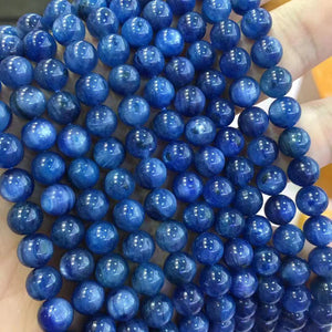 Kyanite Premium Grade Round Beads 8mm