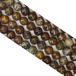 AFRICAN OPAL ROUND BEADS 4mm