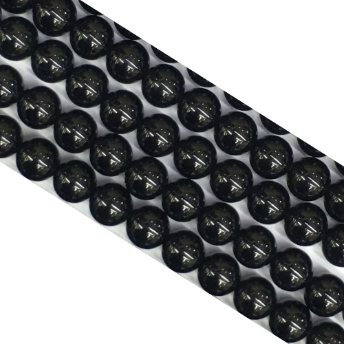 Black Onyx Round Beads 6Mm