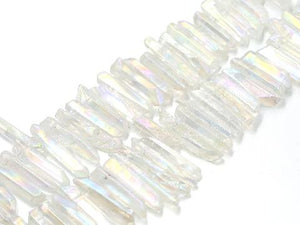 Crystal Quartz Ab White Stick(Egaduated) 8X25-12X50Mm