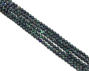 Azurite Round Beads 8Mm