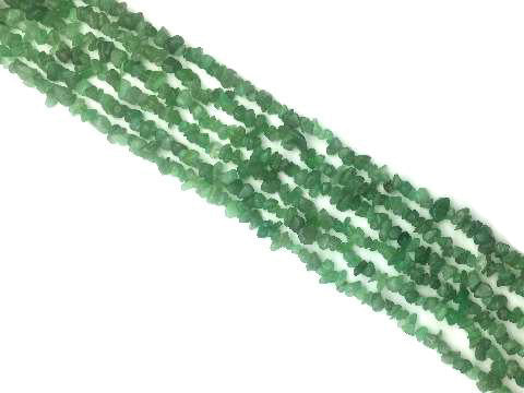 Aventurine Green 36 Inch Chips 5X8Mm