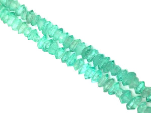 Coated Crystal Quartz Seagreen Faceted Stick 8X20-10X25Mm