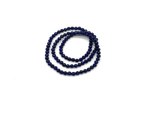 Color Enhanced Lapis Round Beads 108 Pcs 8Mm