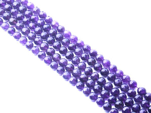 Amethyst G2 Faceted Rounds 6Mm