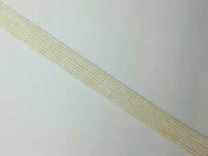 Bamboo Coral White Tube 3X9Mm