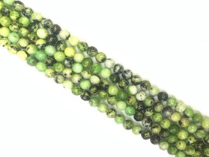 Chinesee Green Turquoise Round Beads 6Mm