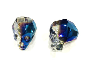 Thunder Polish Glass Crystal Ab Blue Ghost 8X15Mm