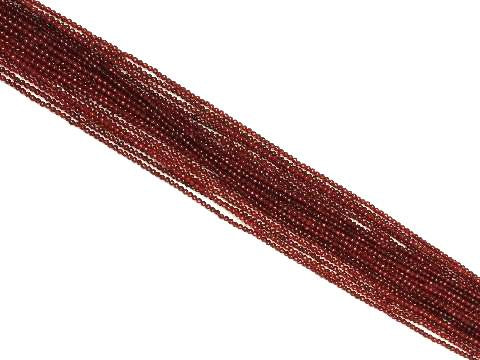 Dark Carnelian Round Beads 2Mm