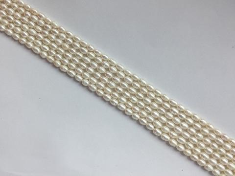 Fresh Water Pearl Rice 3-4Mm