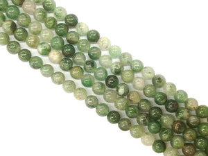 African Green Calcedong Jade Round Beads 8Mm