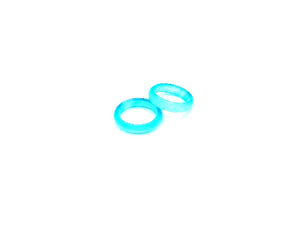 Color Agate Skyblue Ring 5Mm