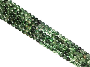 Color Crystal Quartz Green Round Beads 8Mm