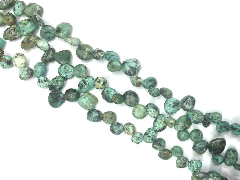 African Turquoise Free Form 8X10-10X15Mm
