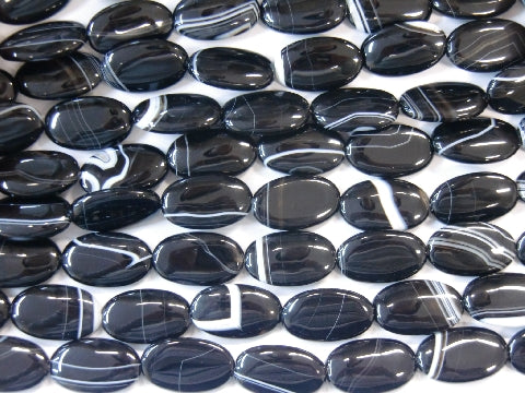 Black line agate