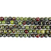 Dragonblood Stone Faceted Beads 6mm