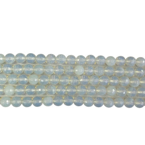 Synthetic Opal Faceted Beads 4mm