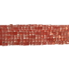 Cherry Quartz Cube 4X4mm
